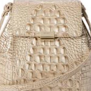 Brahmin Margo Embossed Leather Crossbody handbag